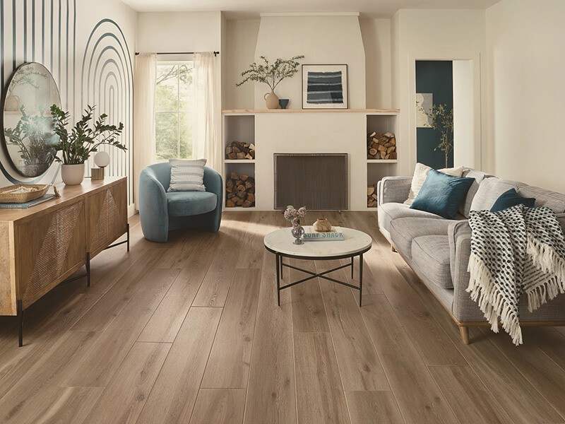 Living Room flooring | Bay Country Floors
