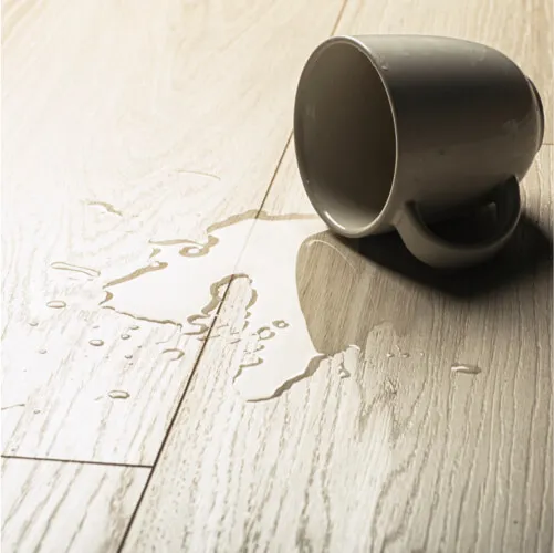 Hardwood spill | Bay Country Floors
