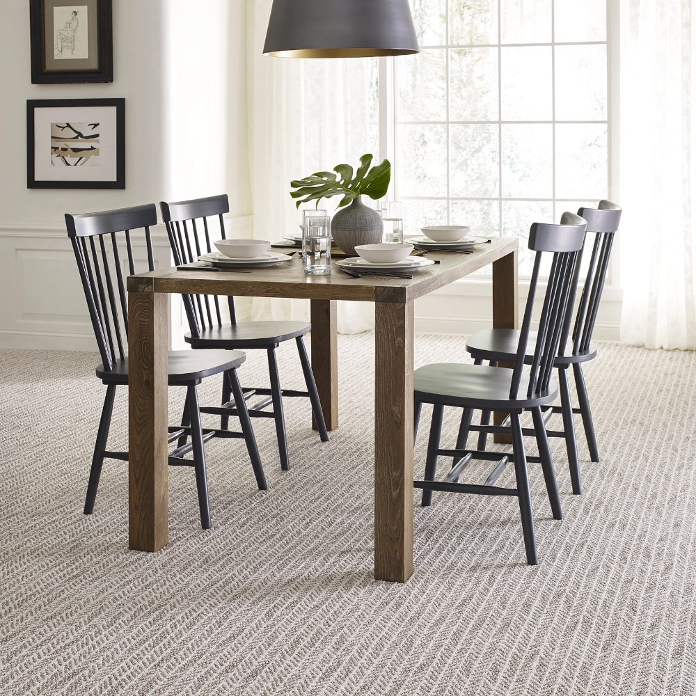 Dinning room carpet | Bay Country Floors